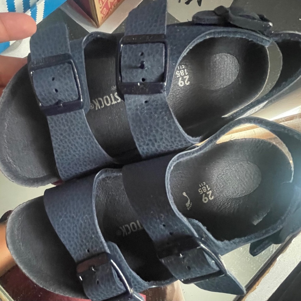 Milano Birko-Flor Desert Soil Blue Red